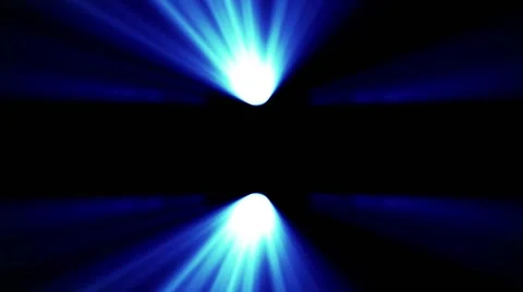 Sci-Fi laser ray beams rotating, loop, blue Stock Footage 49915671
