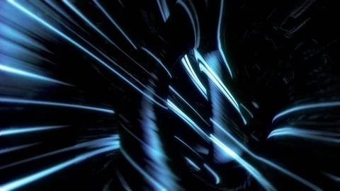Sci-Fi Lighttunnel 库存影片 103804476