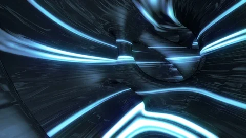Sci-Fi Lightunnel 库存影片 103804626