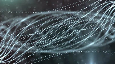 Sci-Fi Particle Background 07 스톡 동영상 107687409