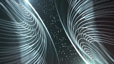 Sci-Fi Particle Background 08 스톡 동영상 107687420