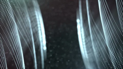 Sci-Fi Particle Background 10 스톡 동영상 107687436