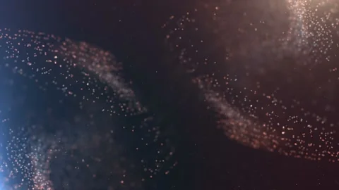 Sci-Fi Particle Background 13 스톡 동영상 107687519