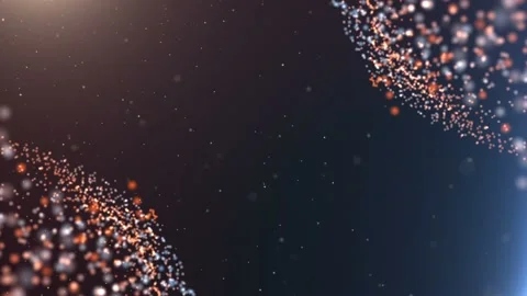 Sci-Fi Particle Background 19 스톡 동영상 107687580