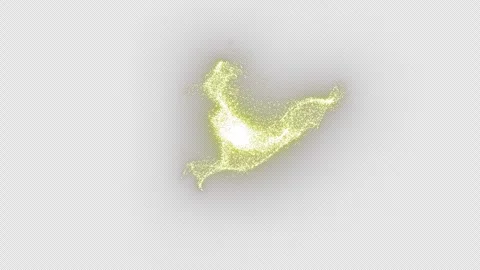 Sci-Fi Particle Simulation Stock Footage 317088101