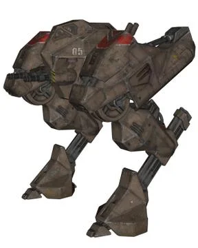 Sci-fi robot イラスト素材