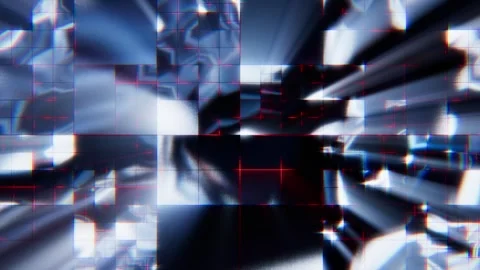 A sci-fi screen background with metallic textures, loop animated Vídeo Stock 332784955