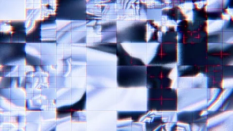 A sci-fi screen background with metallic textures, loop animated Stock Footage 332784968