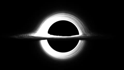 Sci Fi Space Black Hole Cinematic Loop Видео 333626455