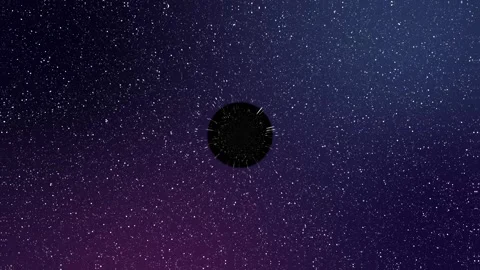 Sci-Fi Space Warp Tunnel Black Hole Effect Stock-Footage 318333013
