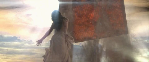 Sci-fi Special Effect Video stock 100655286