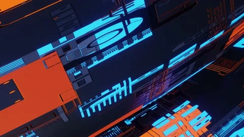 Sci Fi streams loop background 4K | Stock Video | Pond5
