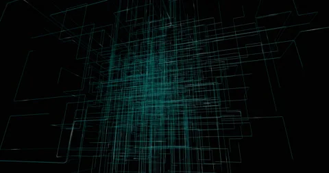 Sci-fi Technical Display (2160p 25fps) Stock Footage 136859589