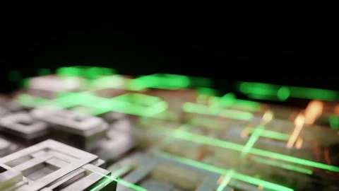 Sci-Fi technology-4 Stock Footage 208254008