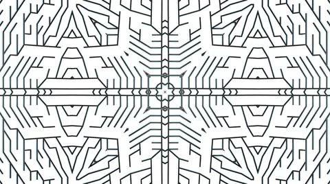 Sci-fi theme. Abstract black wireframe on white bg. Ai geometric pattern of 스톡 일러스트