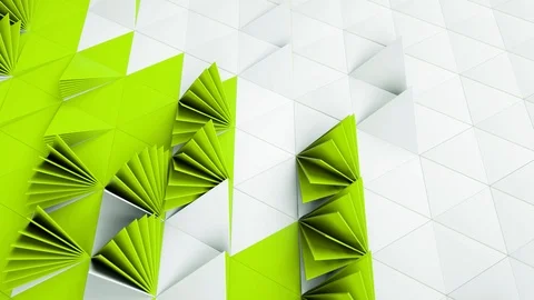 Sci Fi Triangles Animation Background 004 Видео 104401786