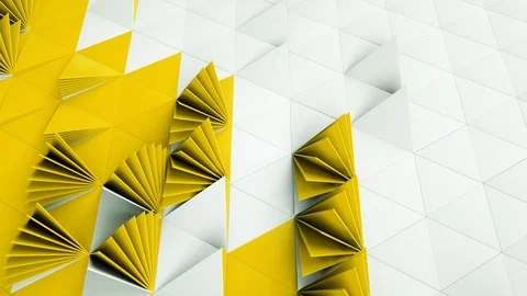 Sci Fi Triangles Animation Background 003 Stockbeeldmateriaal 104401787