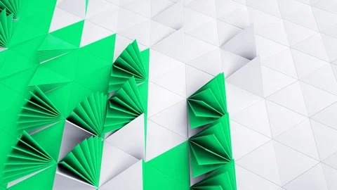 Sci Fi Triangles Animation Background 006 Stockbeeldmateriaal 104401901