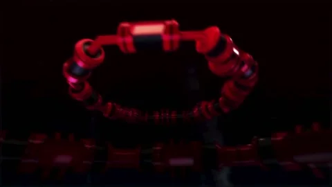 Sci-fi tubes 2 Stock Footage 236696740