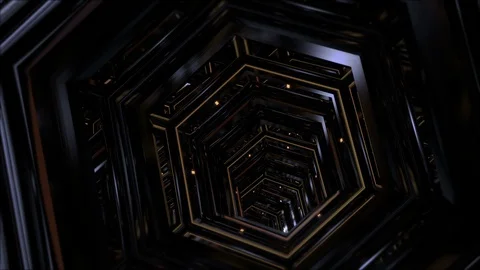 Sci-Fi Tunnel in 4K Stock Footage 102303780