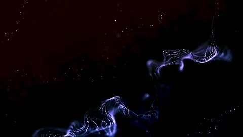 Sci-fi video elements with flickering glow particles Video stock 249059162