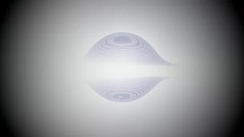 Sci-Fi White Void Gateway and Spacetime Distortion Motion Graphic Vídeos de archivo 345730229