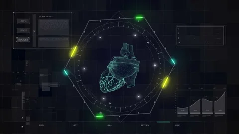 Sci Heart 04 스톡 동영상 166511040