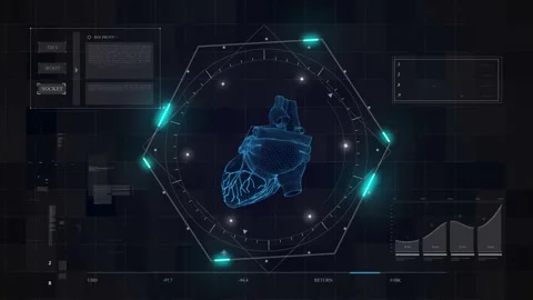 Sci Heart 05 스톡 동영상 166511788