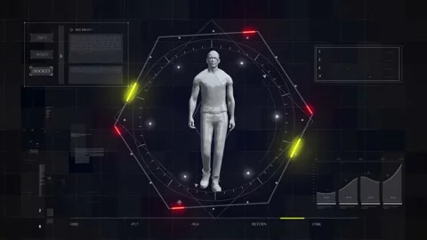 Sci Man 05 Stock Footage 166198722