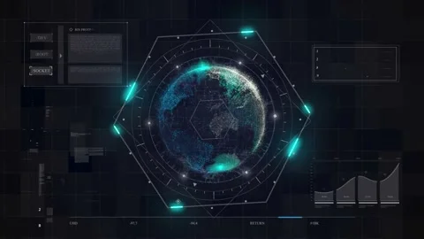 Sci World 02 Video stock 166734386