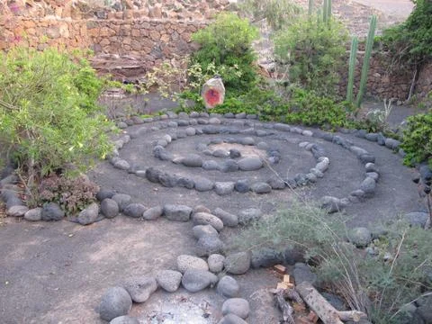 Sciamanic vertigo Stock Photos