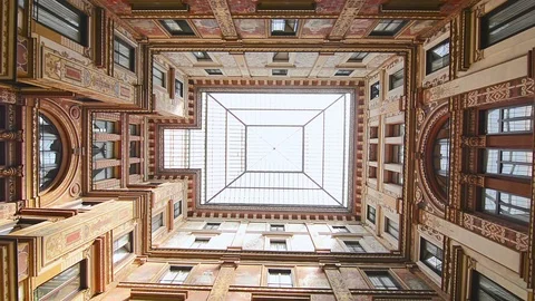The Sciarra Gallery (Palazzo Sciarra Colonna Carbognano), Rome, Italy Stock Footage 95065546