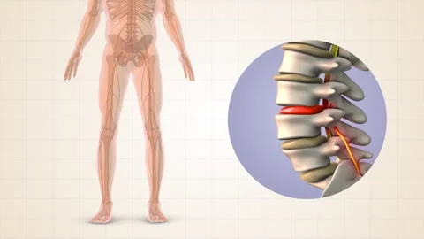 Sciatica Discomfort Travelling from Back to Legs Stockbeeldmateriaal 320667476
