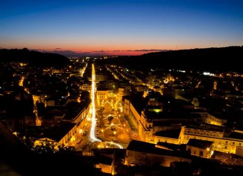 Scicli by Night Foto stock