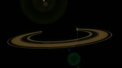 Science and space exploration, planet Saturn. Video stock 13108286