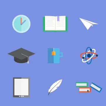 Science and study Stock Illustration