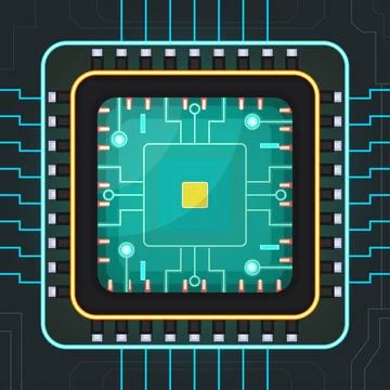 Science and tech Stock Illustration