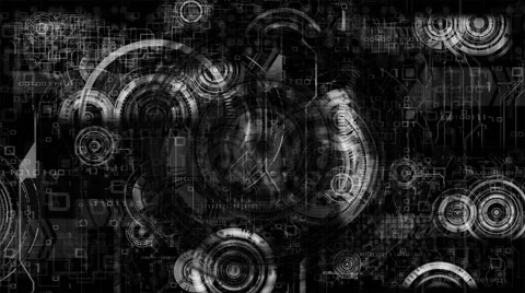 Science and technology background Stock Footage 49634562