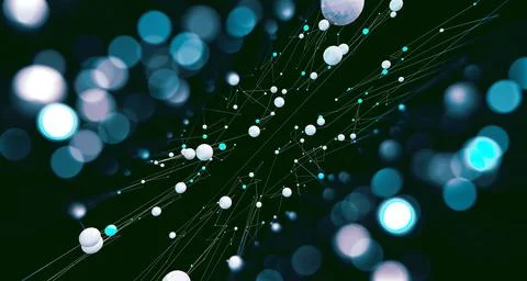 Science and technology background.Mesh and net design 스톡 일러스트