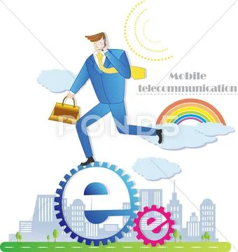 Science and Technology Stock Illustration