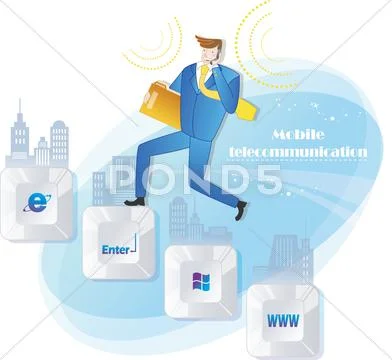 Science and Technology Stock Illustration