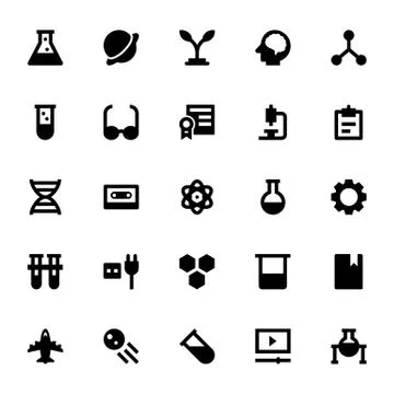 Science and Technology Stock Illustration