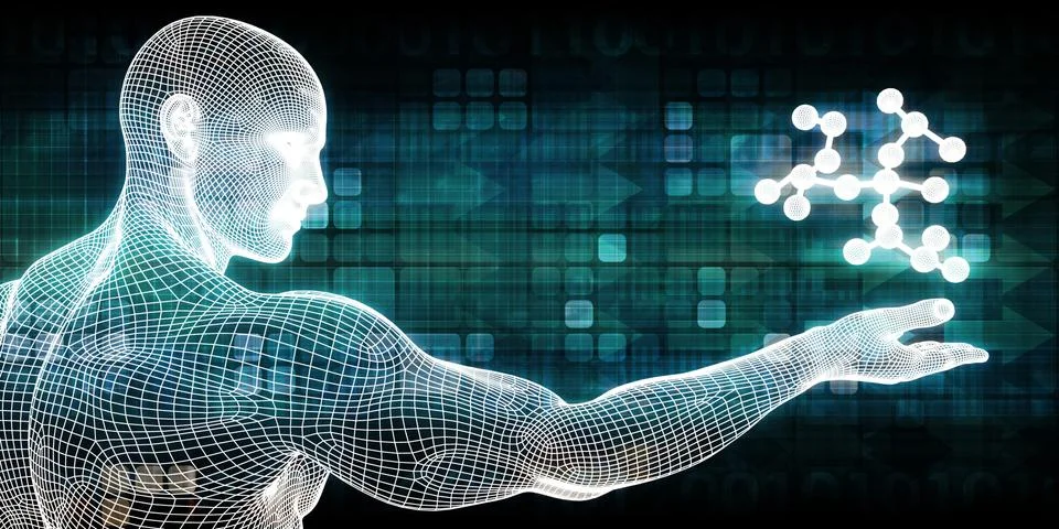 Science and Technology Illustrazione stock