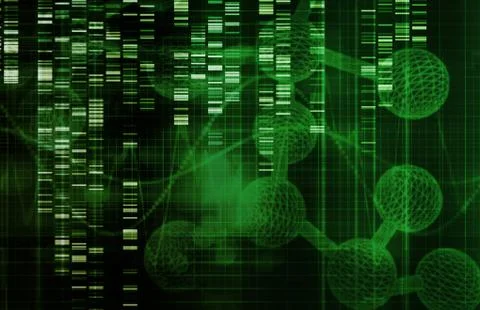 Science and Technology 库存插图
