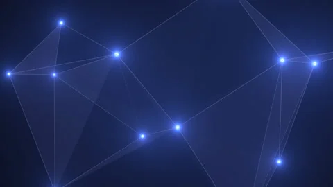 Science and technology molecules Stock Footage 95677295