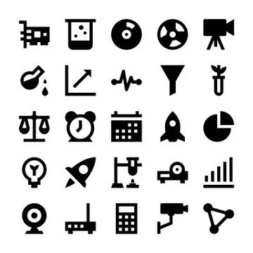 Science and Technology Vector Stock Illustration