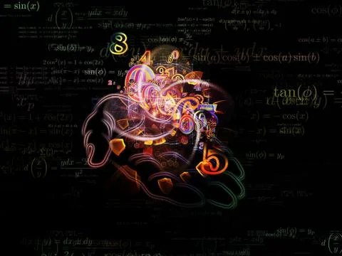 Science Backdrop Stock Illustration