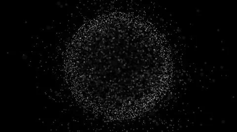 Science background. Abstract digital background plexus made of dots. Big data Illustrazione stock