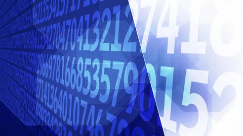 Science background exploring numerical code behind data science machine learning Stock Footage 271187796