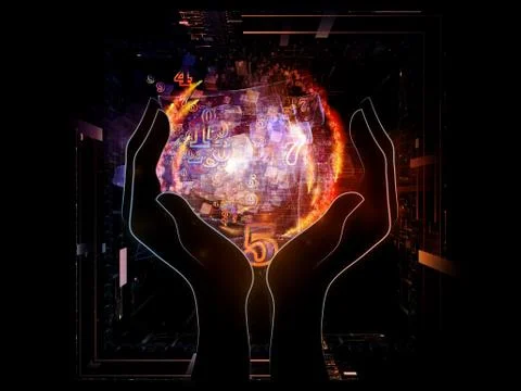 Science Background イラスト素材